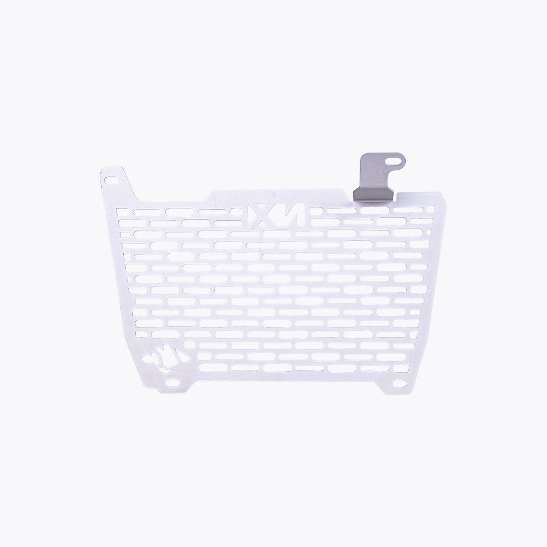 NX500 Vector Radiator Grill V2 Silver - MotoCo
