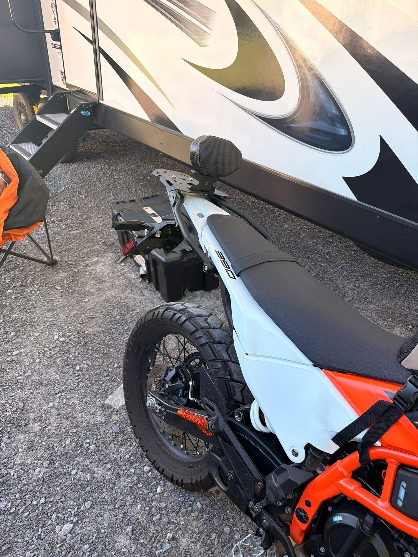 KTM Adventure 390 (2025-) Luggage Carrier - Black