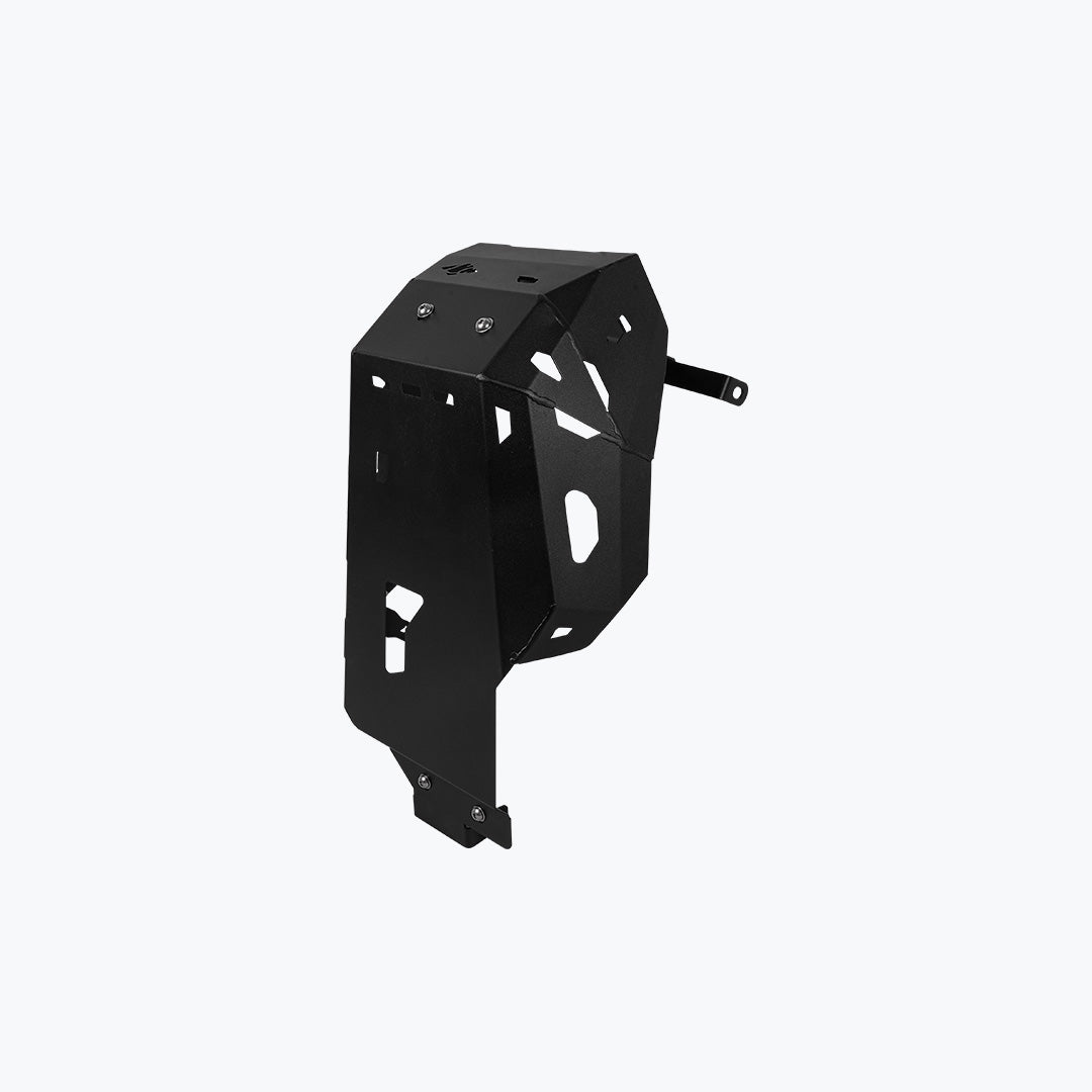 NX500 Vambrace Bash Plate Black - MotoCo