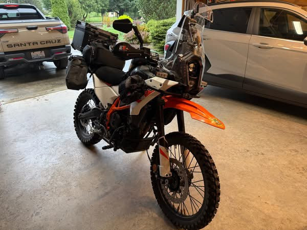 Windscreen extension for KTM Adventure 390 R ( 2025- )