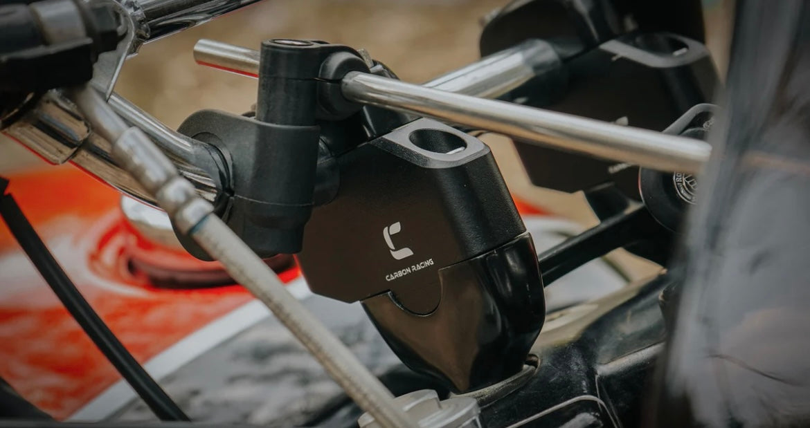 Offset Handlebar Risers For Interceptor 650