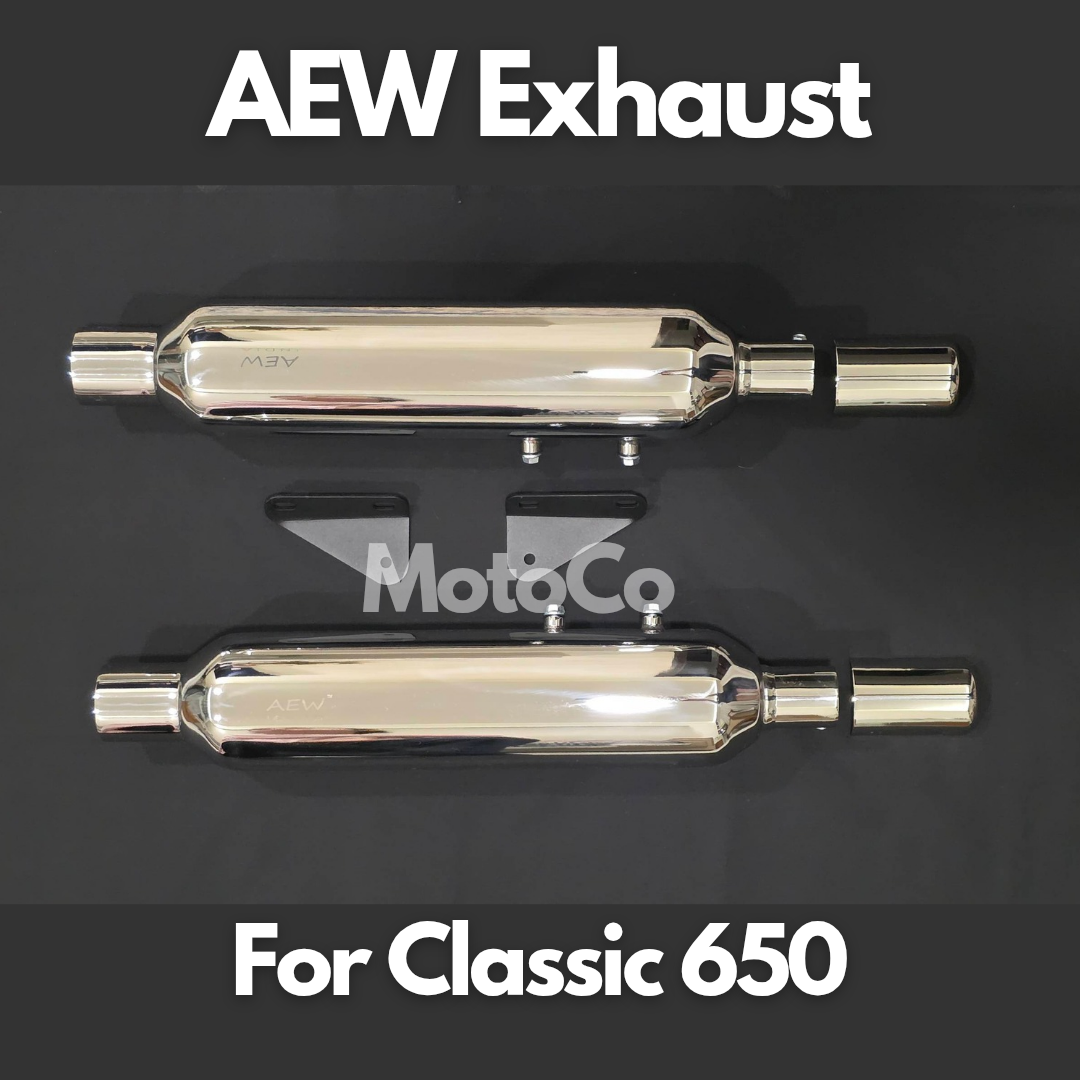 AEW Exhaust For Classic 650