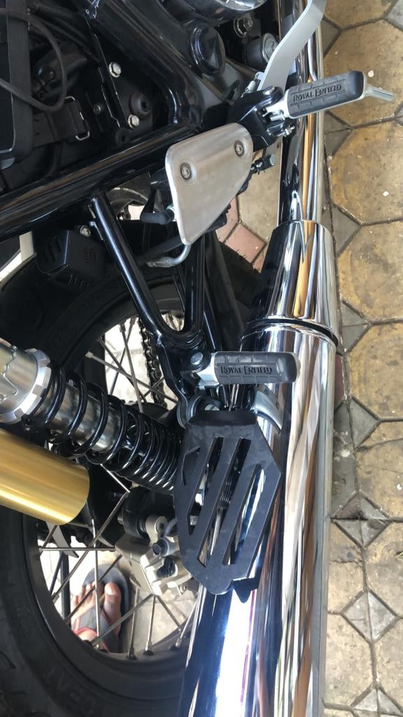 Rear Footrest Extender Compatible For Interceptor 650 / GT 650