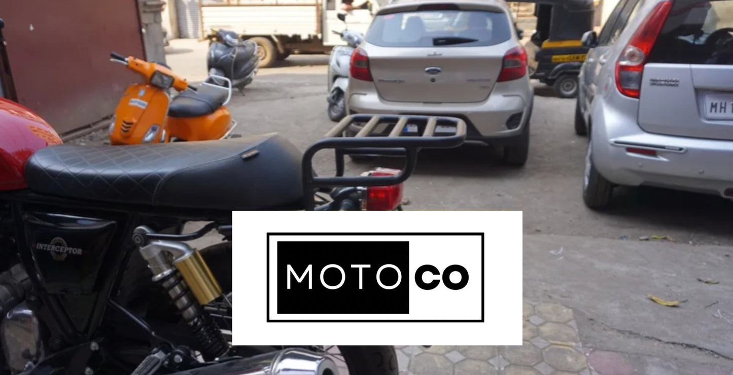 Black Rear Carrier For Interceptor 650 & Continental GT 650