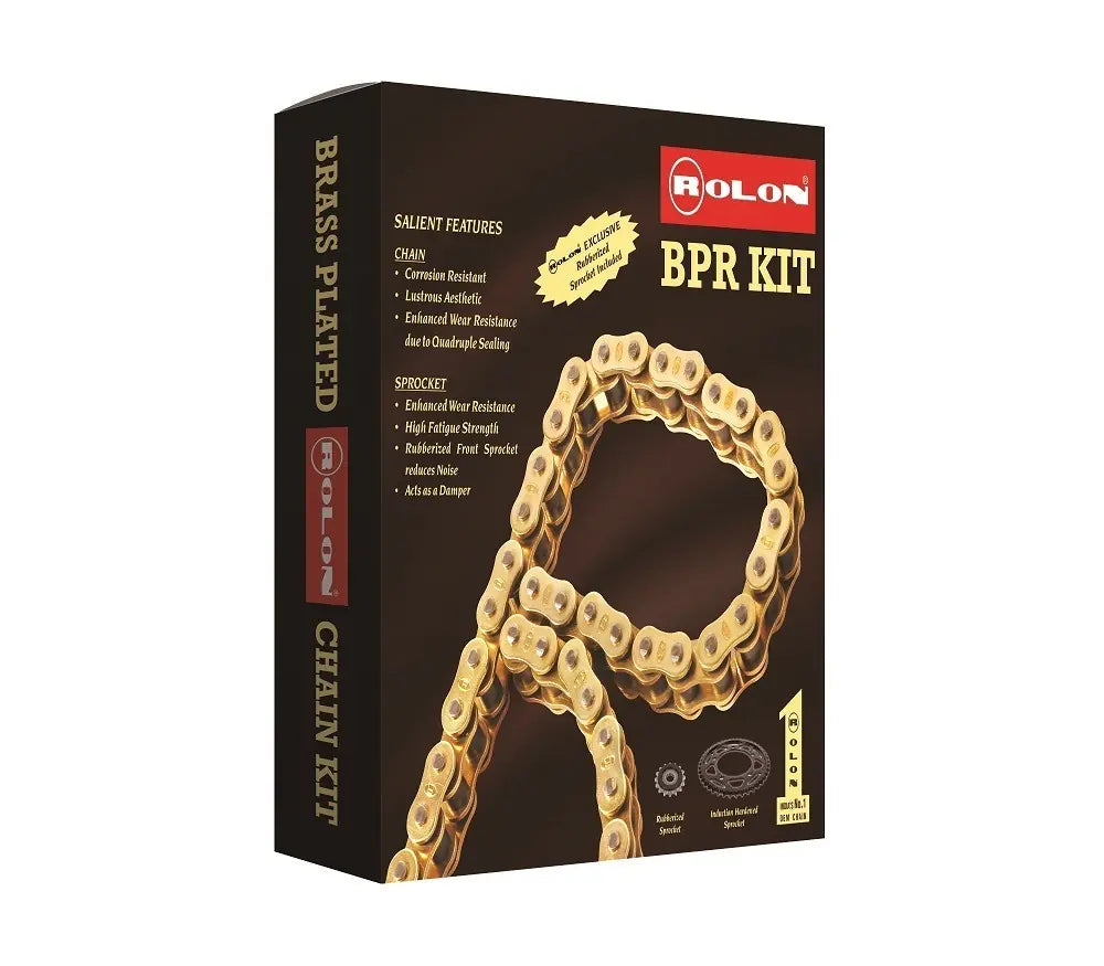 Brass Chain Sprocket Kit For KTM Adventure 390 / 250 ( 2020-2024 )