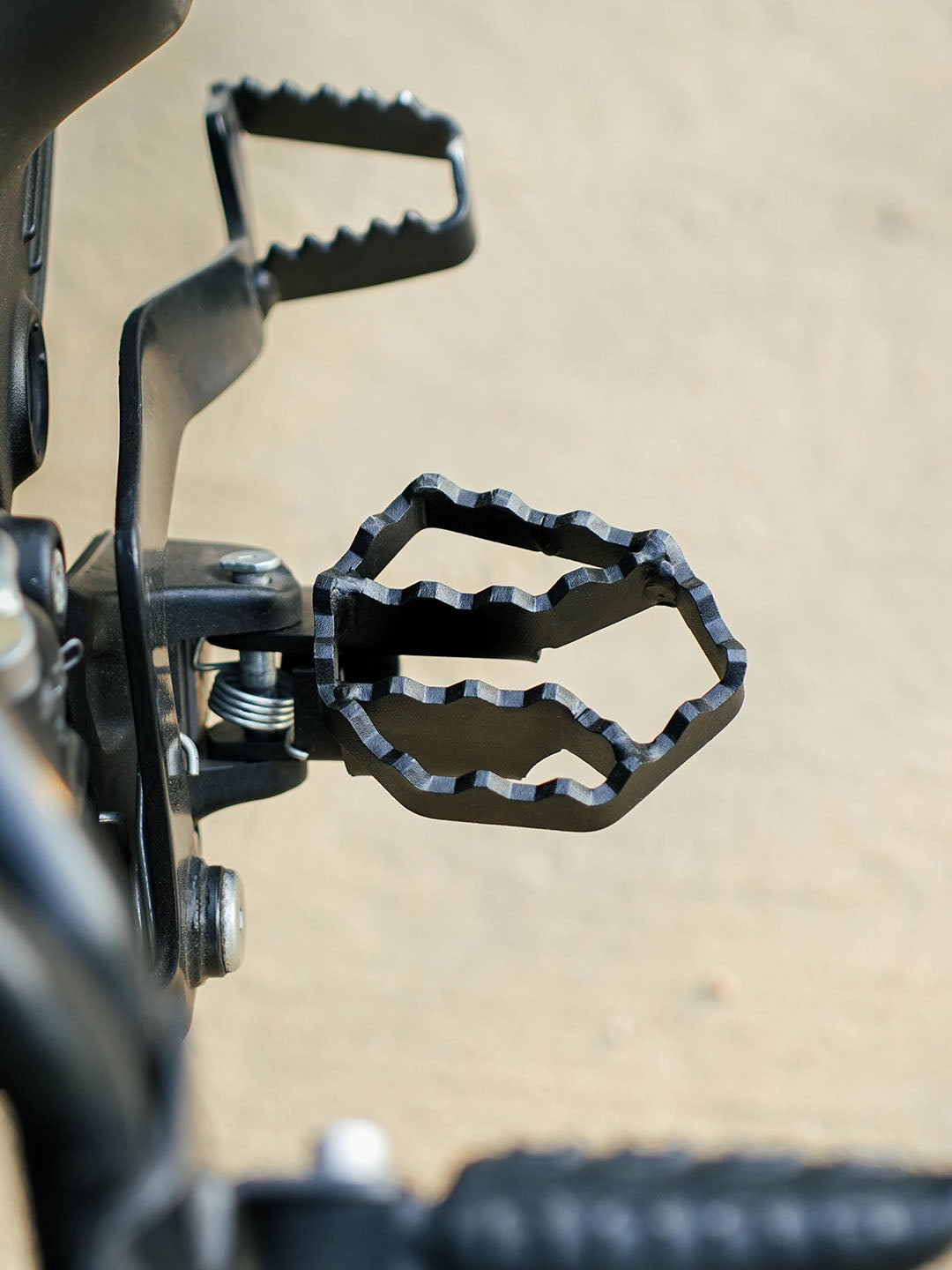 Royal Enfield Himalayan 450 off-road footrest by MotoCo Motorcycles