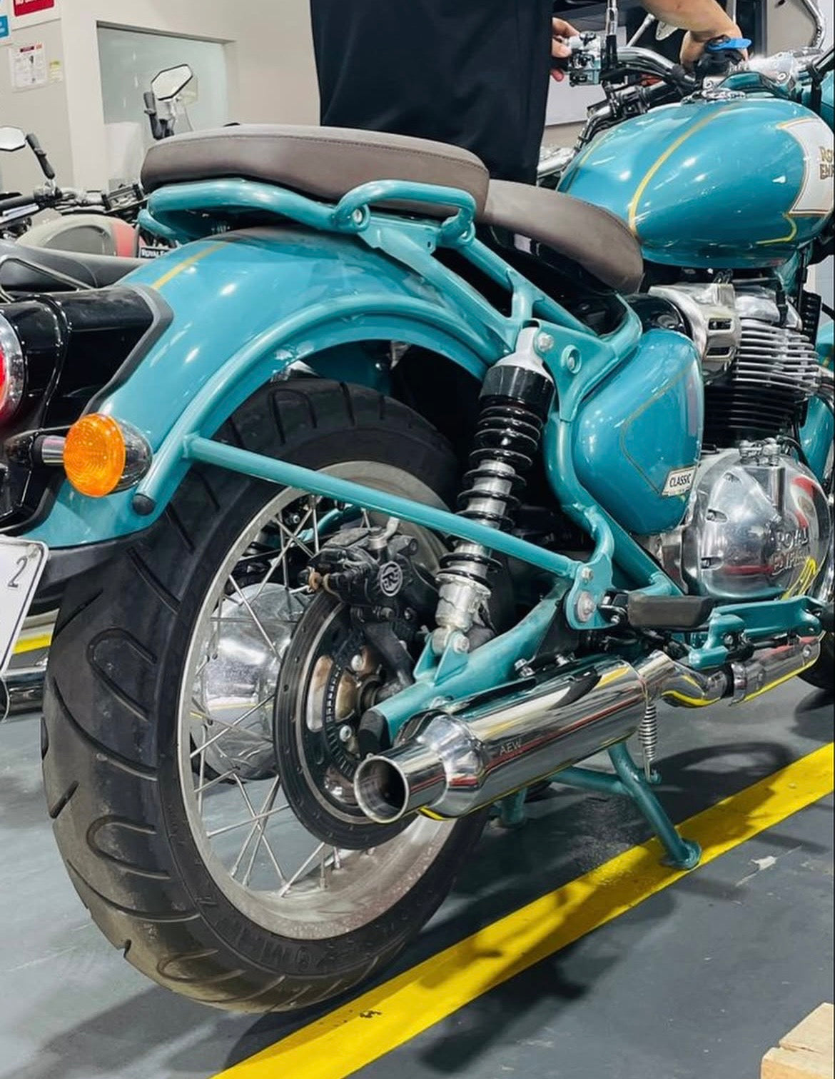 AEW Exhaust For Classic 650