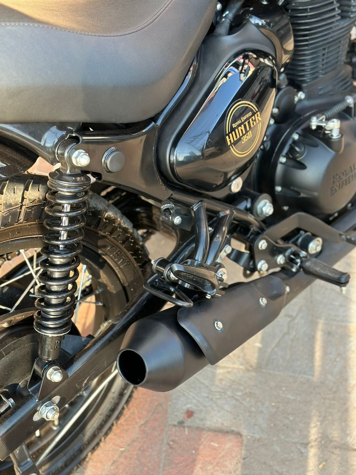 Powerage exhaust for hunter 350