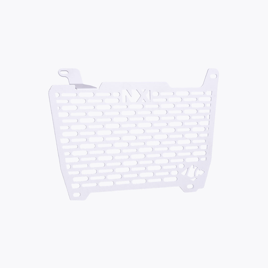 NX500 Vector Radiator Grill V2 Silver - MotoCo