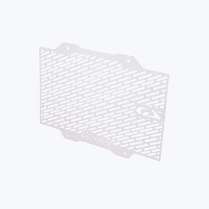 BMW F450 GS Radiator Grill Silver - side profile