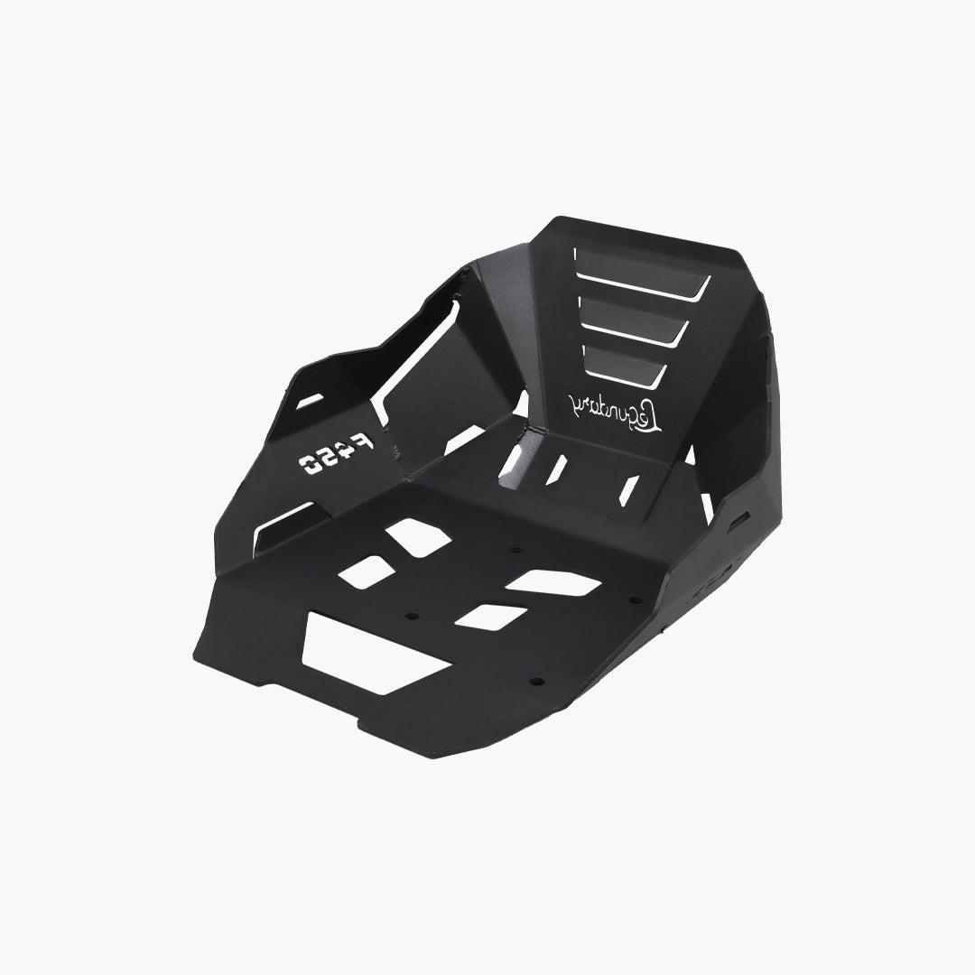BMW F450 GS Bash Plate Black - front view