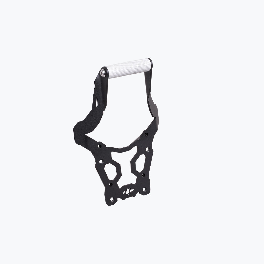 BMW F450 GS GPS Mount with Visor Extender - side profile