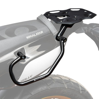 Rally Saddle Stay with Top Rack for Royal Enfield Himalayan 450 – Black