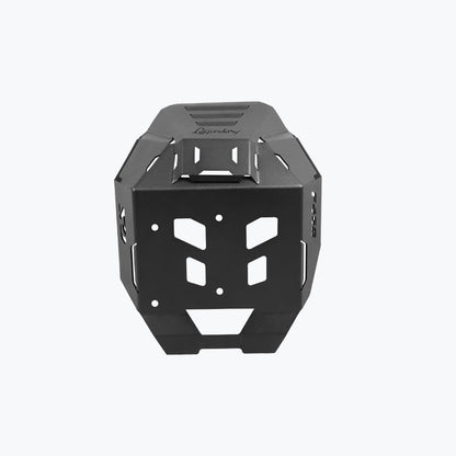 BMW F450 GS Bash Plate Black - side profile