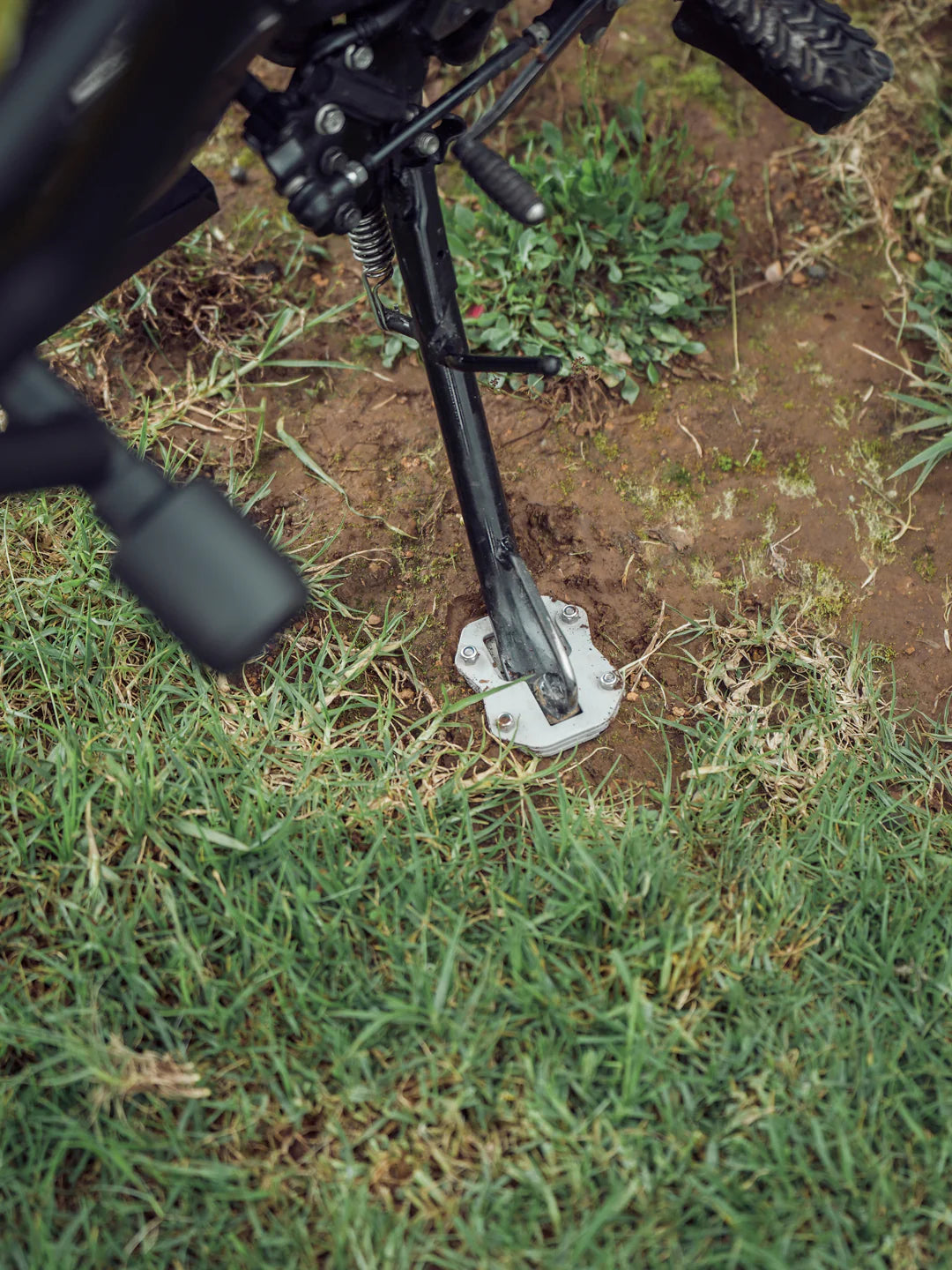 Suzuki V-Strom 250 side stand base by MotoCo Motorcycles