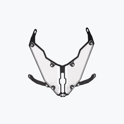 Honda Transalp 750 headlight protector shield black by MotoCo