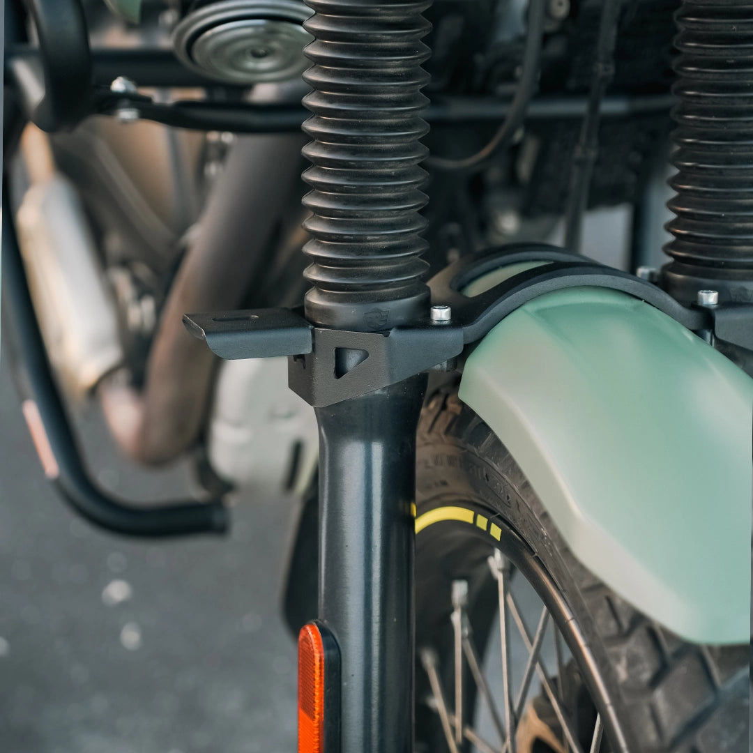 Royal Enfield Scram 440 Fog Light Mounting Bracket - Black