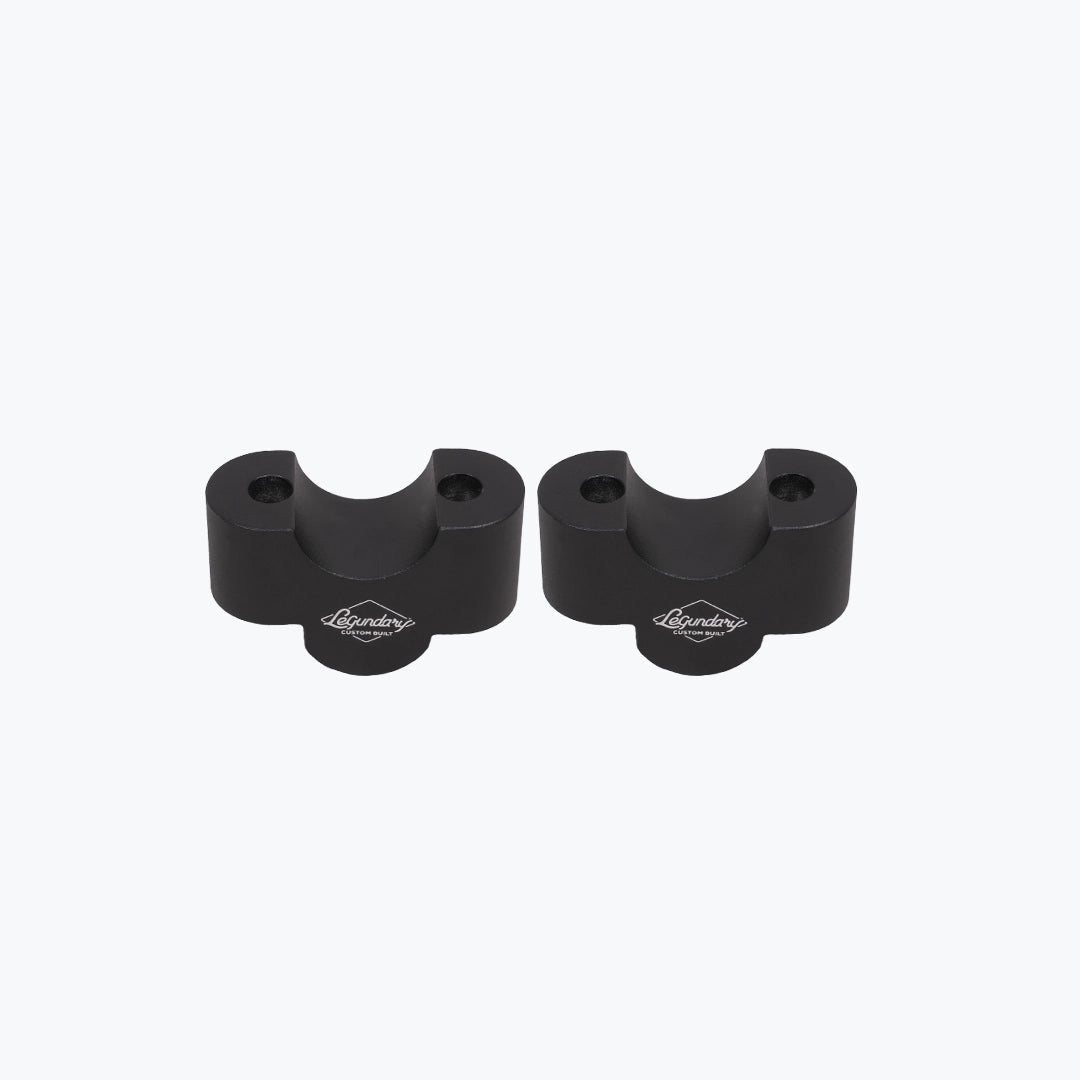 BMW F450 GS Handle Riser Black - close-up detail