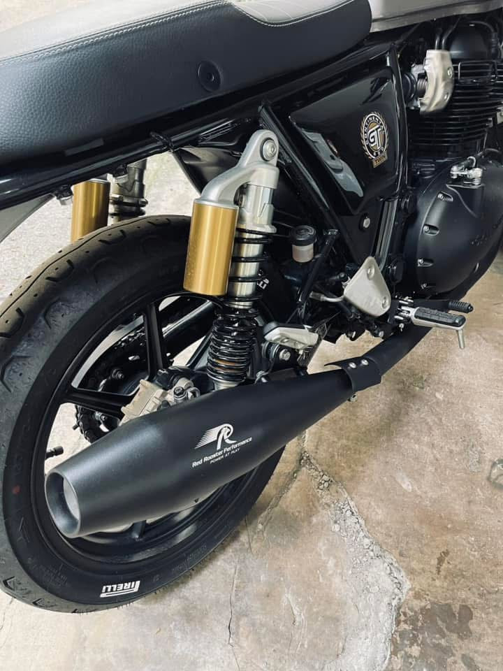 Red Rooster Exhaust Compatible for Interceptor 650 & Continental GT 650