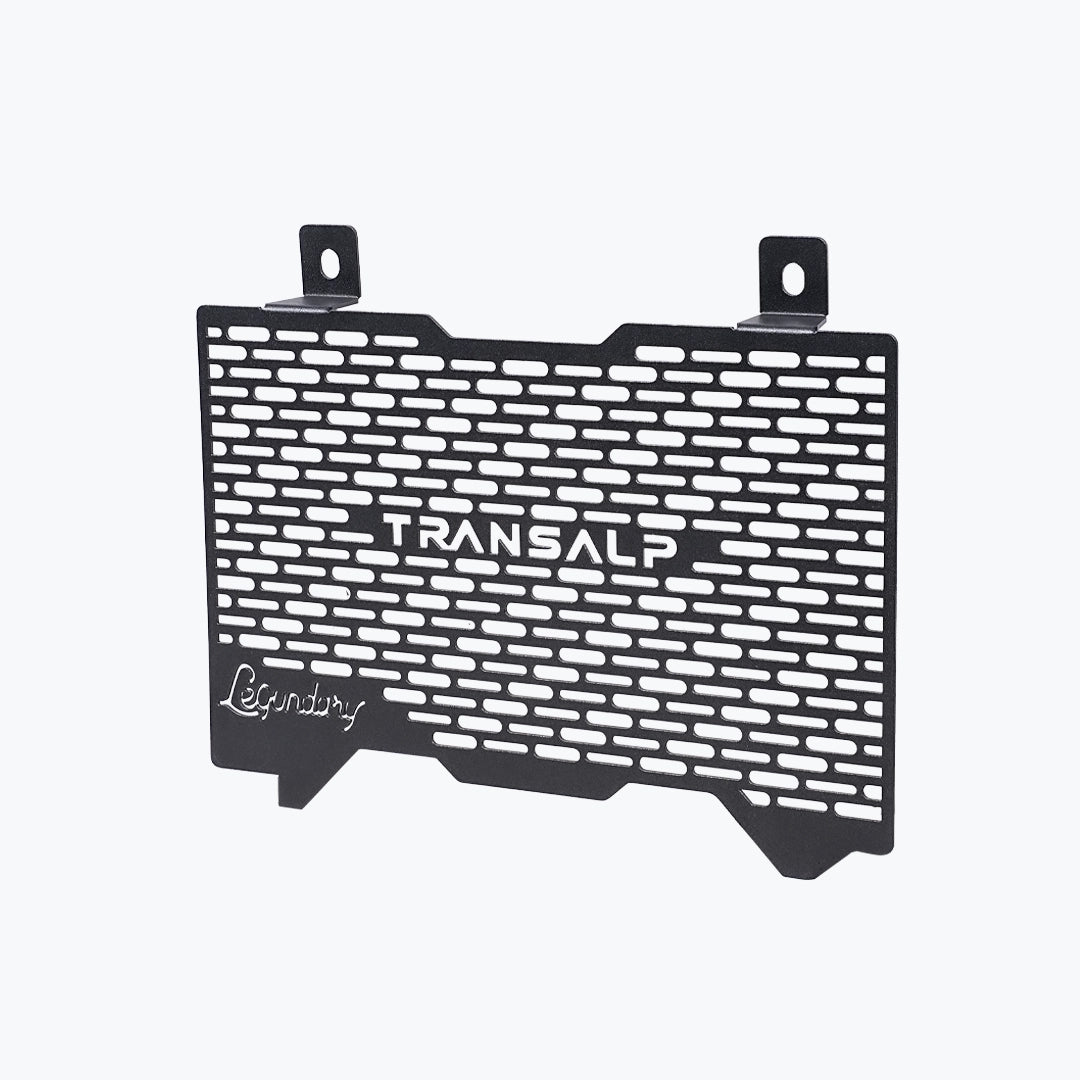 Honda Transalp 750 radiator guard fitment black