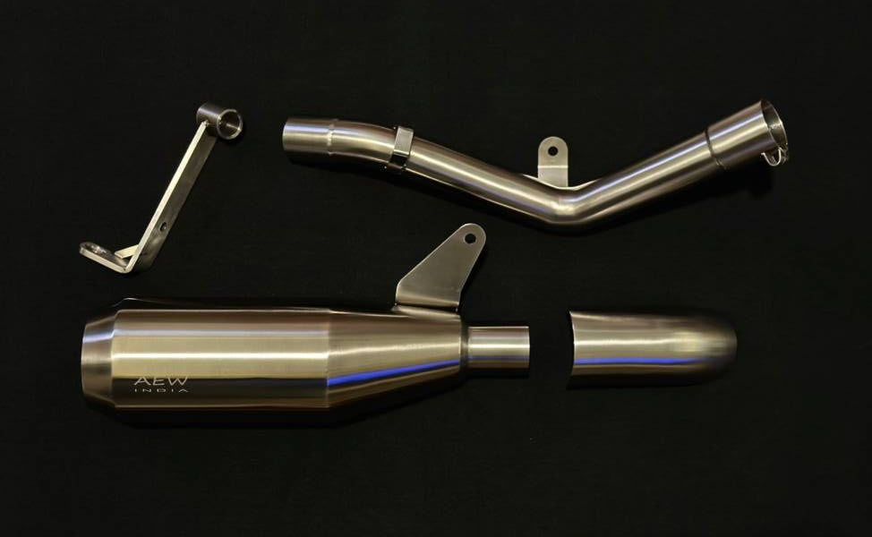 AEW Performance Full System Exhaust for Guerrilla 450