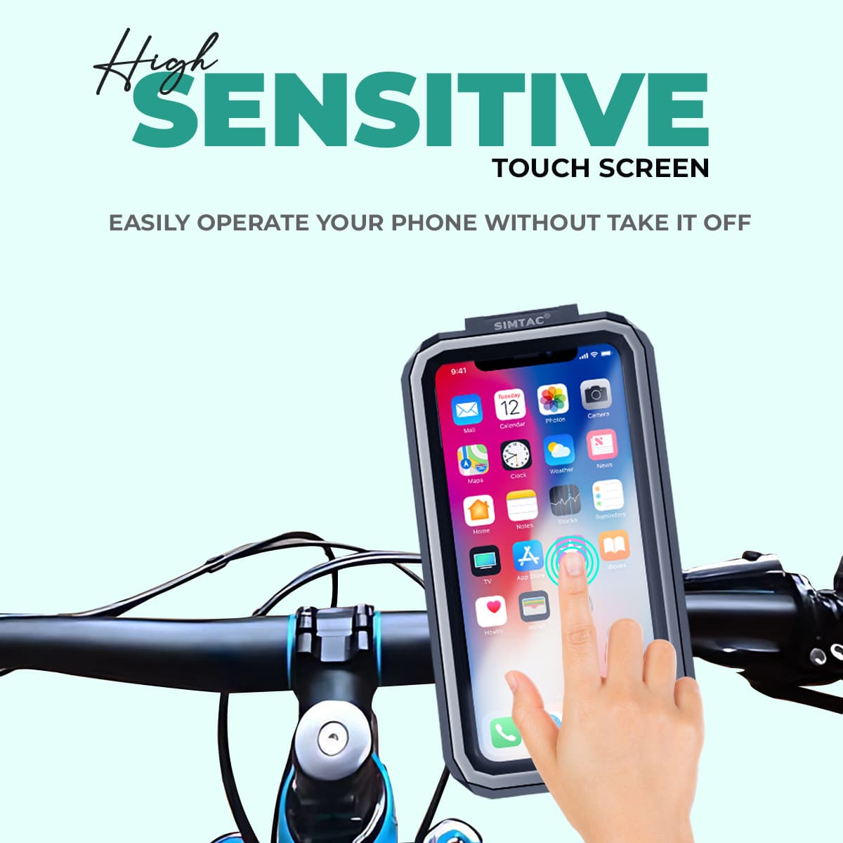 GPS Mount & Mobile Mount With Damper For KTM Adv 390 R ( 2025- )