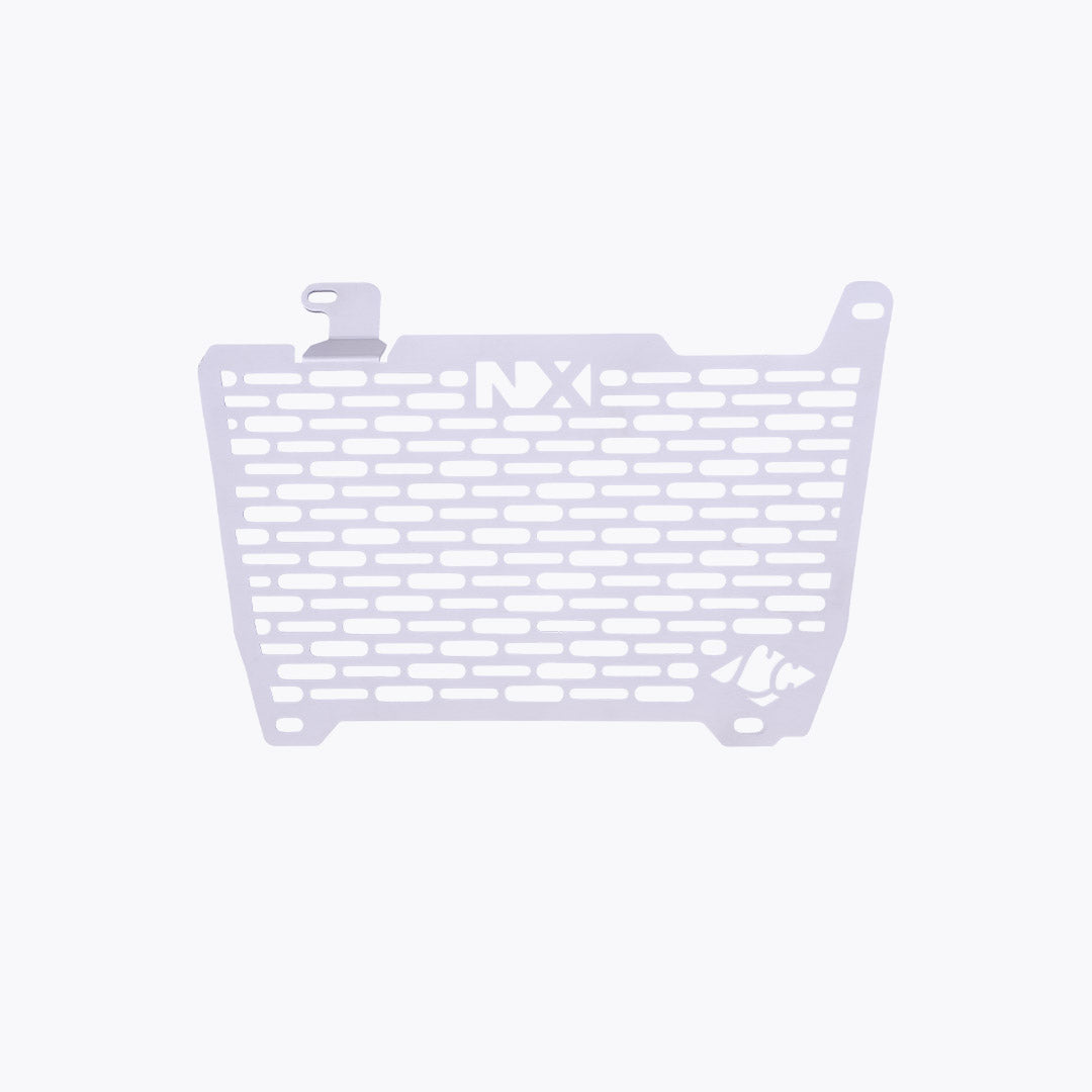 NX500 Vector Radiator Grill V2 Silver - MotoCo