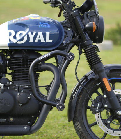 Royal Enfield Hunter 350 Crash Guard with Slider