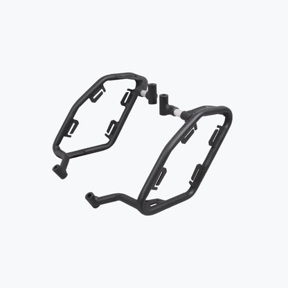 BMW F450 GS Saddle Stay Black - in-context on the bike