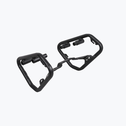 Triumph Tracker 400 saddlebag support stay detail - MotoCo Motorcycles