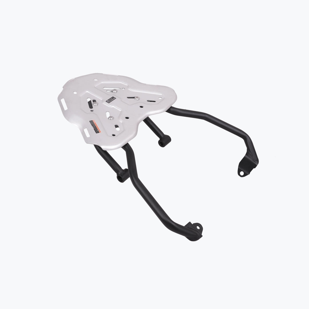 BMW F450 GS Luggage Carrier Silver - mounting hardware view