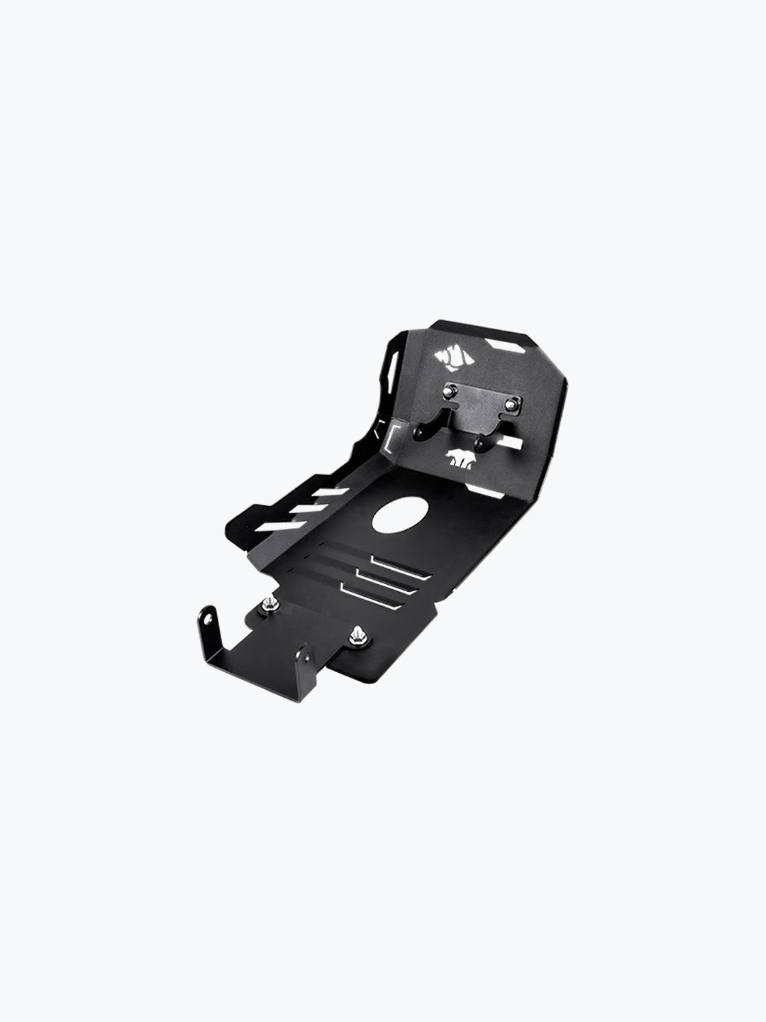 Royal Enfield Bear 650 mild steel engine bash plate skid plate by MotoCo Motorcycles