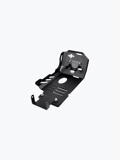 Royal Enfield Bear 650 mild steel engine bash plate skid plate by MotoCo Motorcycles