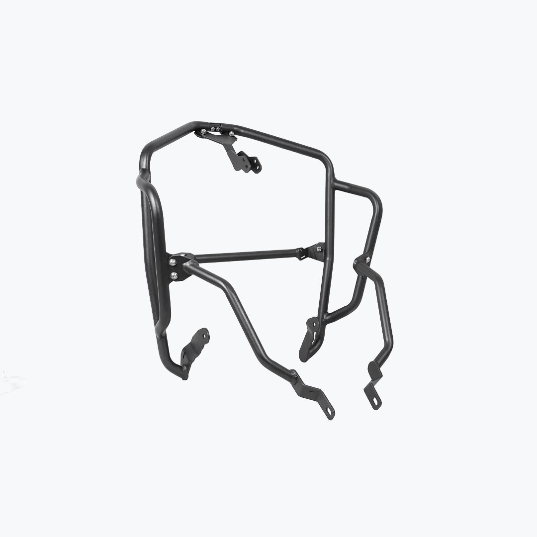 Honda Transalp 750 frame protection guard detail