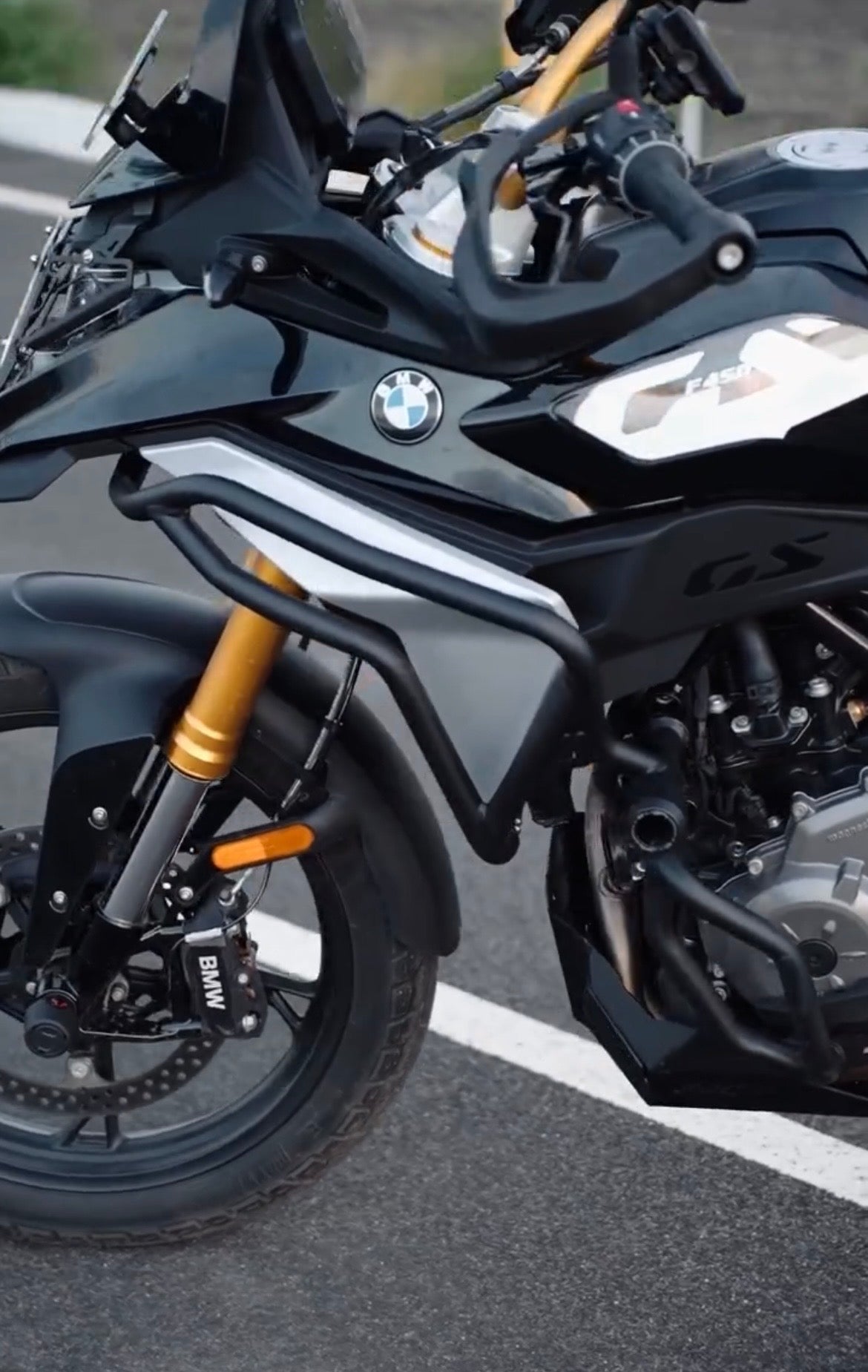 BMW F450 GS Crash Guard - Engine & Frame Protection