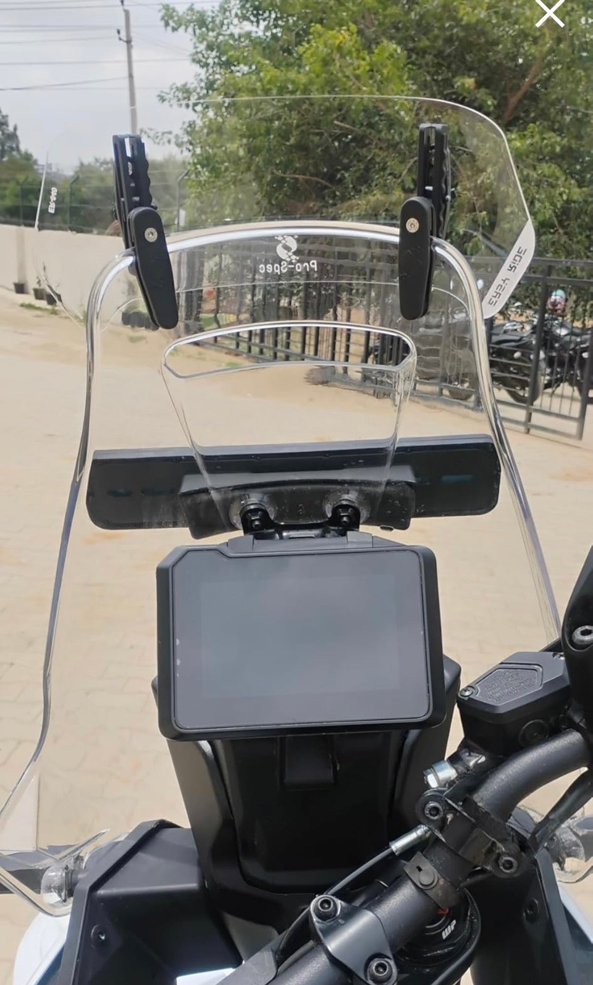 Windscreen extension for KTM Adventure 390 R ( 2025- )