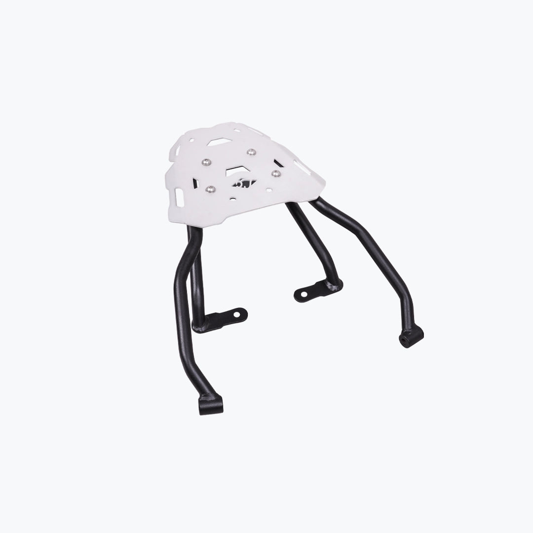 Royal Enfield Scram 440 Rear Luggage Carrier - Silver & Black