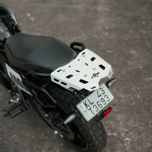 Triumph Tracker 400 rear luggage carrier - MotoCo Motorcycles