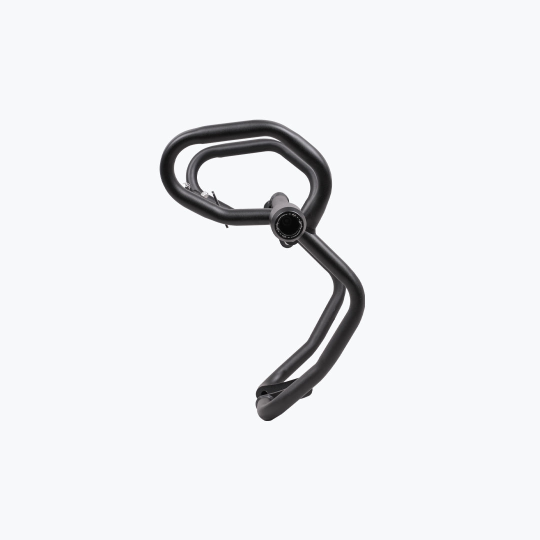 Royal Enfield Scram 440 Crash Guard with Frame Sliders - Black