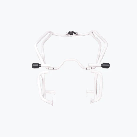 BMW F450 GS Crash Guard White - Engine & Frame Protection