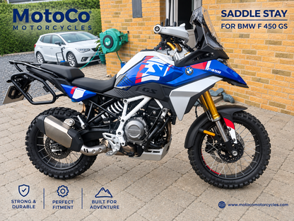 BMW F450 GS Saddle Stay Black - Soft Luggage & Saddlebag Support