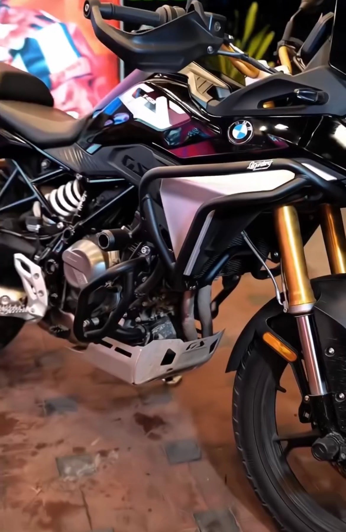 BMW F450 GS Crash Guard - Engine & Frame Protection