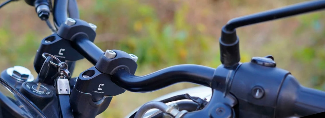 Inclined Handle Bar Risers For Hunter 350