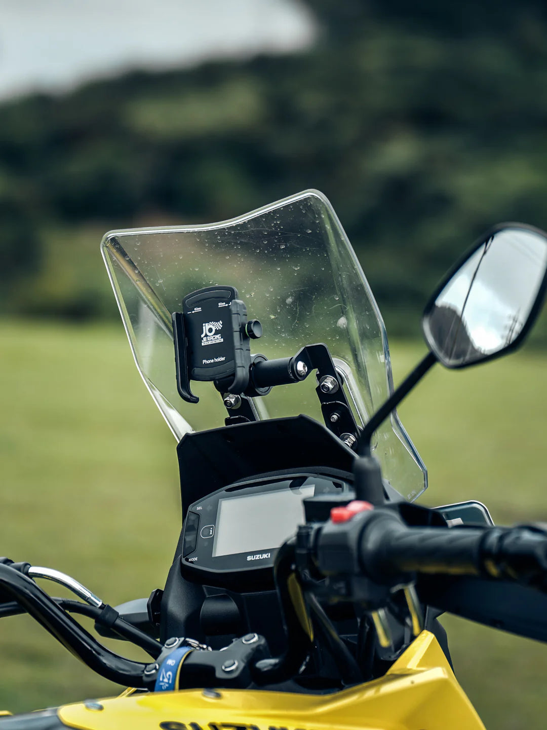 Suzuki V-Strom 250 GPS phone mount by MotoCo Motorcycles