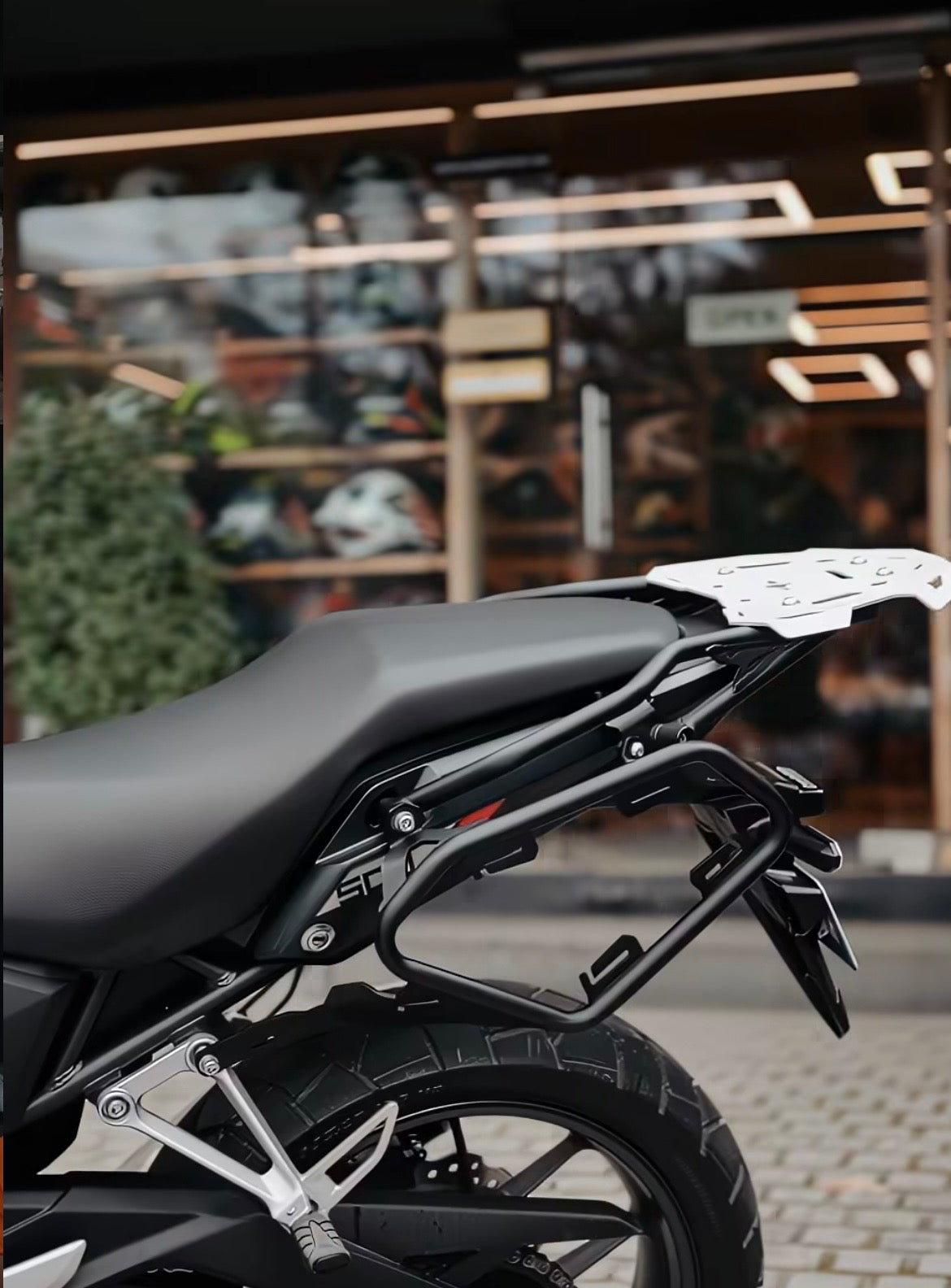 NX500 Mounting Rails – Black | MotoCo Motorcycles