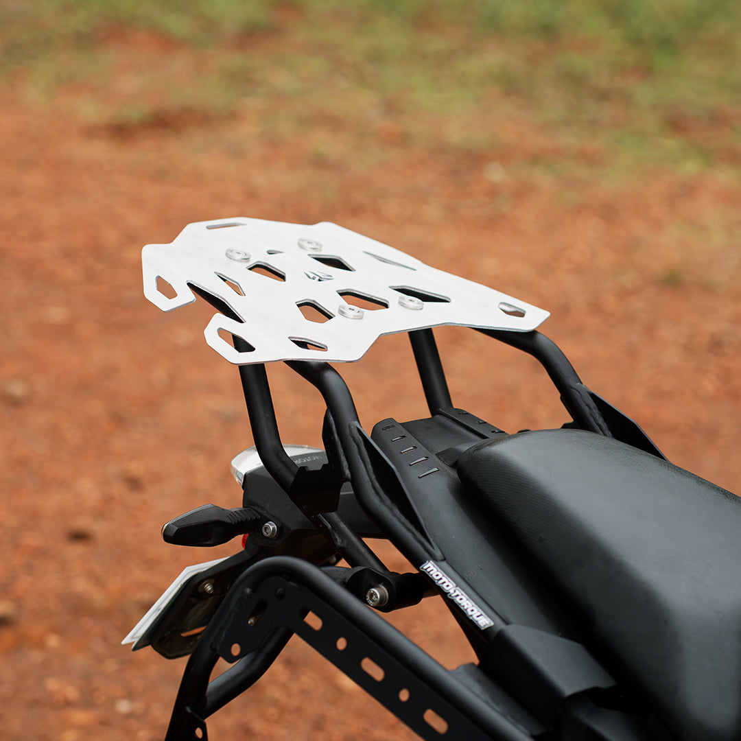 Rear Rack for BMW F450 GS - Aluminium Top Plate