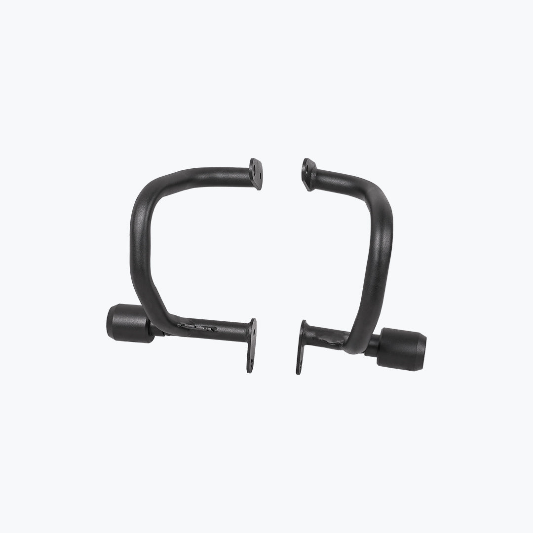 Triumph Tracker 400 frame guard angle - MotoCo Motorcycles