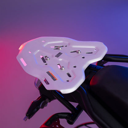 BMW F450 GS Luggage Carrier Silver - front view