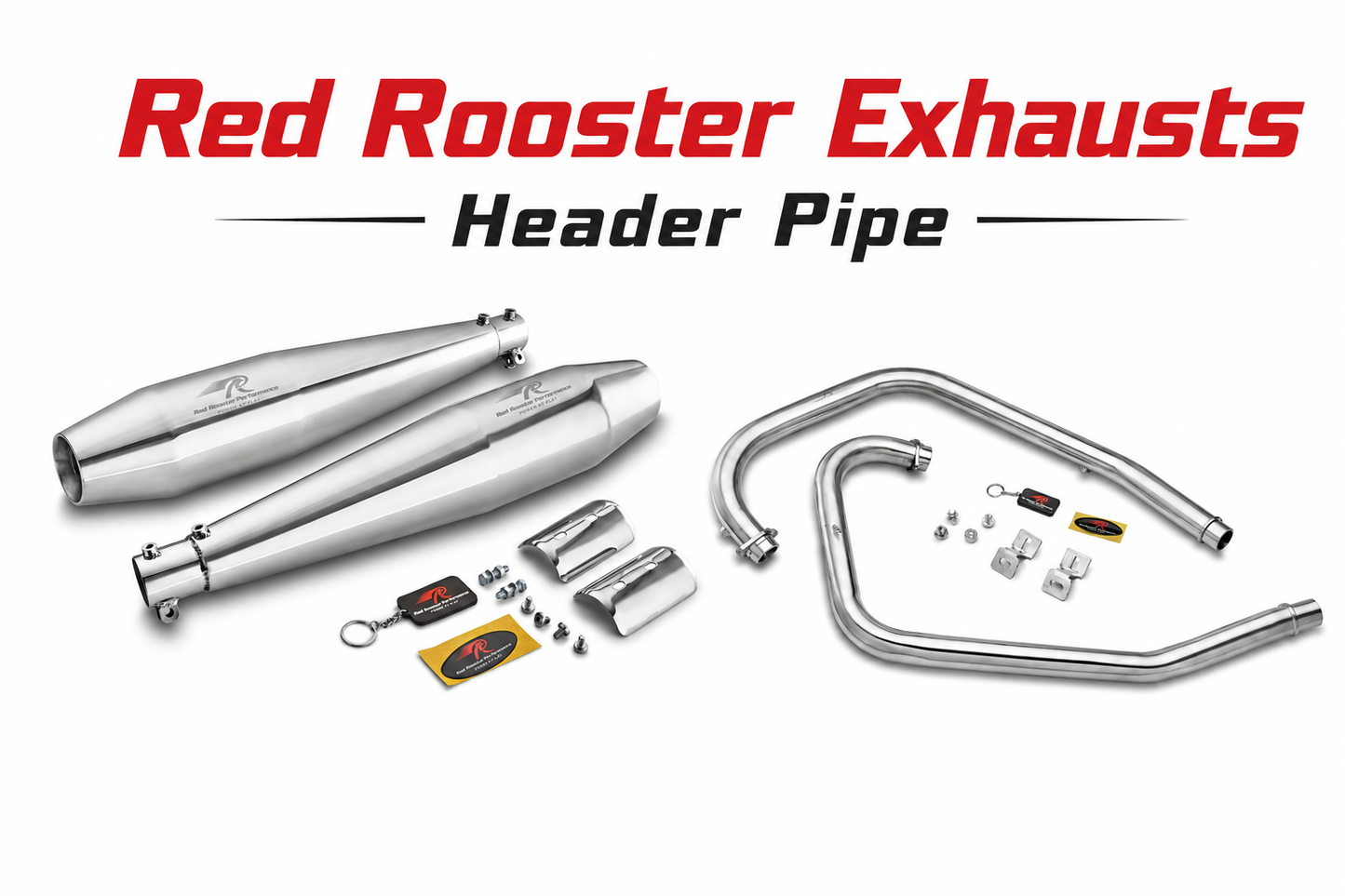 Red Rooster Exhausts For Royal Enfield Interceptor 650 / GT 650