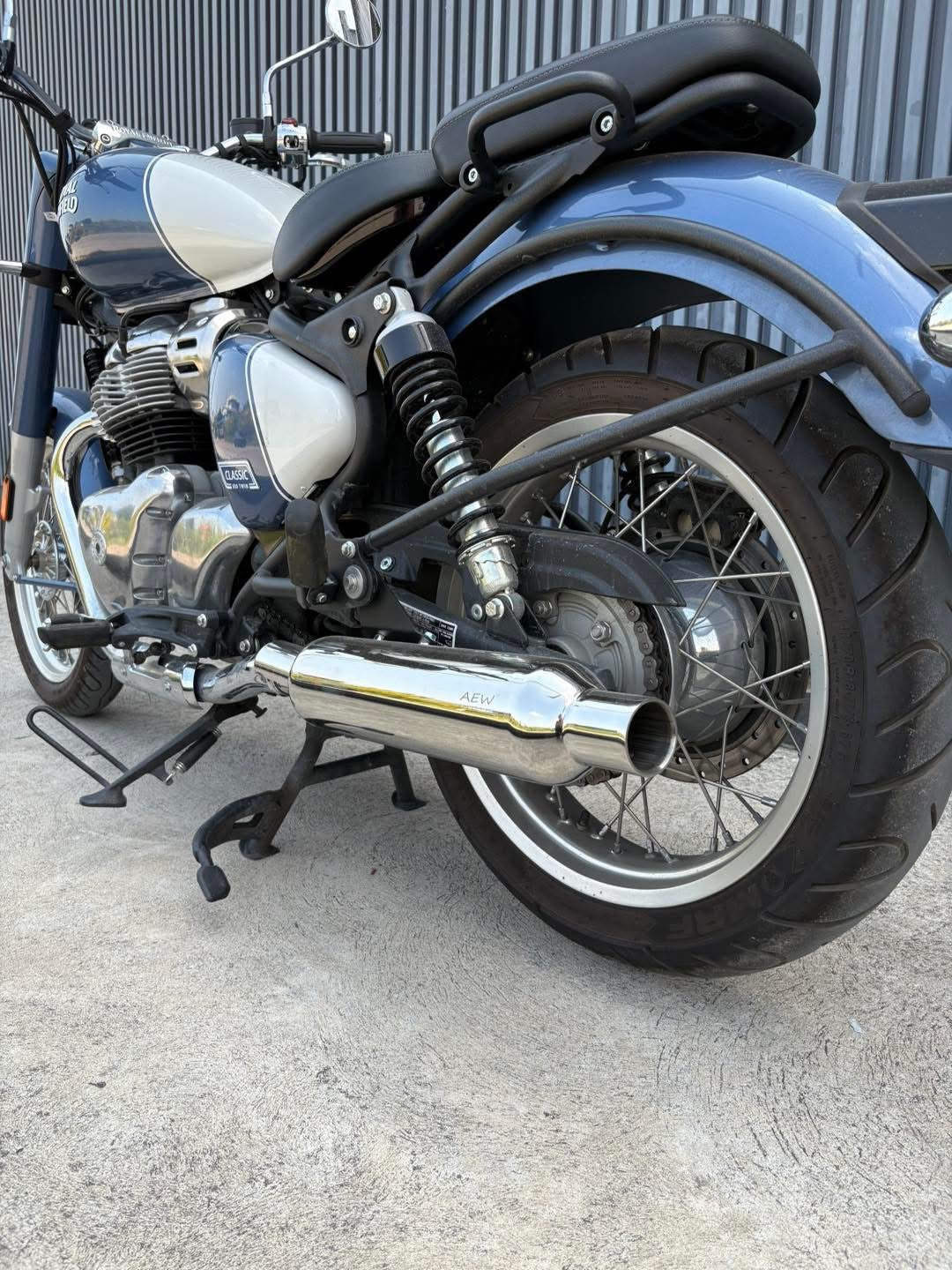 AEW Exhaust For Classic 650